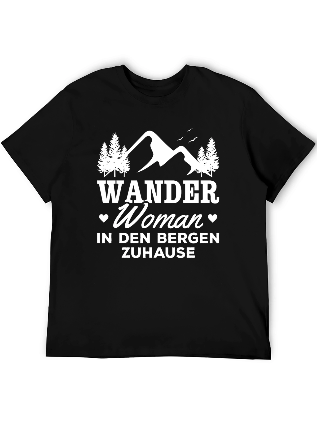Wander Woman T-Shirt - Mountain Design