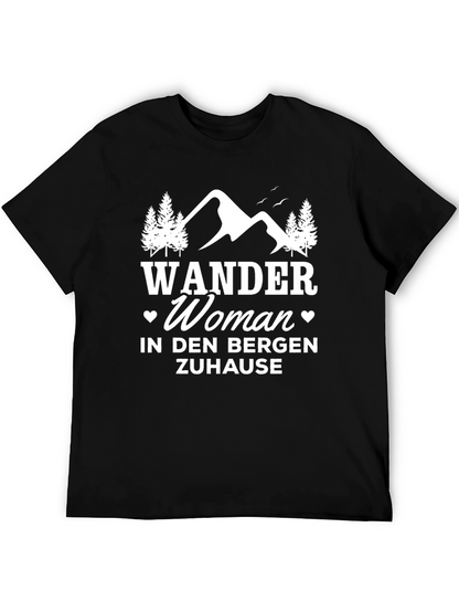 Wander Woman T-Shirt - Mountain Design