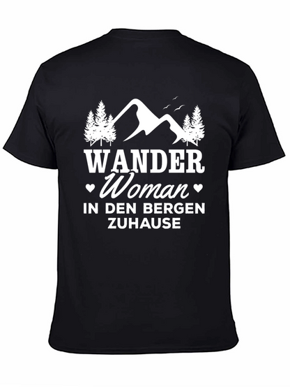 Wander Woman T-Shirt - Mountain Design