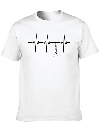 Heartbeat Rock Climbing T-Shirt