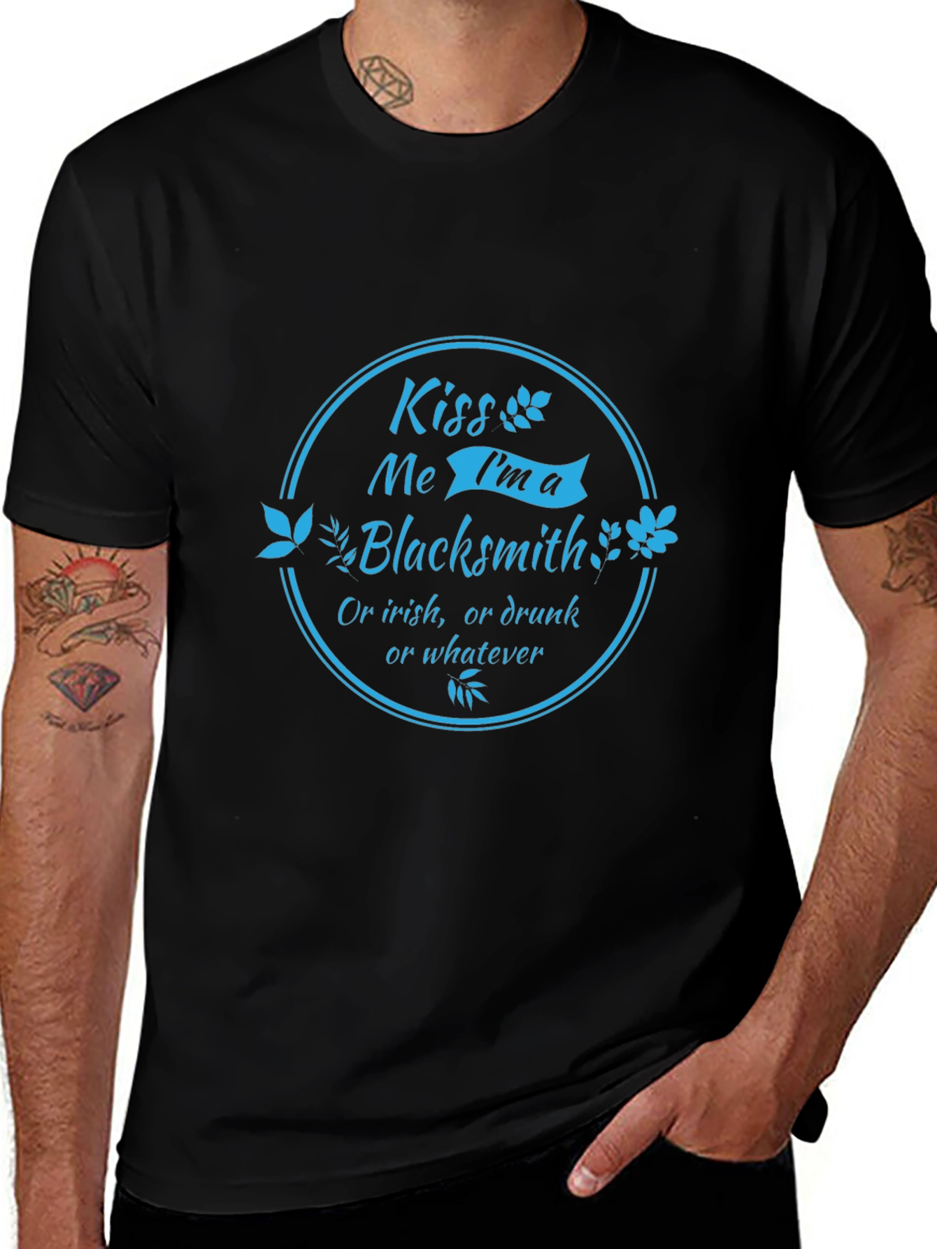 Kiss Me Im a Blacksmith T-Shirt