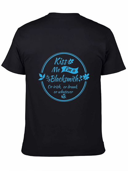 Kiss Me Im a Blacksmith T-Shirt