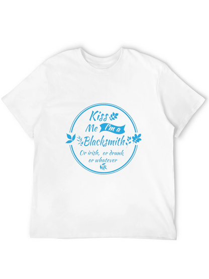 Kiss Me Im a Blacksmith T-Shirt