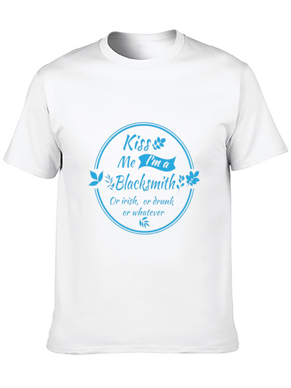 Kiss Me Im a Blacksmith T-Shirt