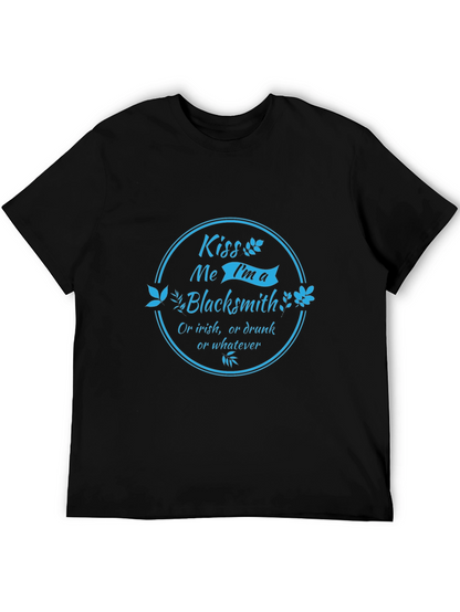 Kiss Me Im a Blacksmith T-Shirt