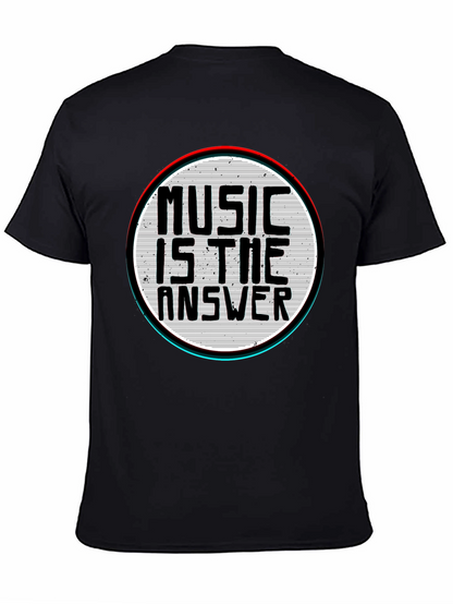 Music is the Answer Graphic T-Shirt