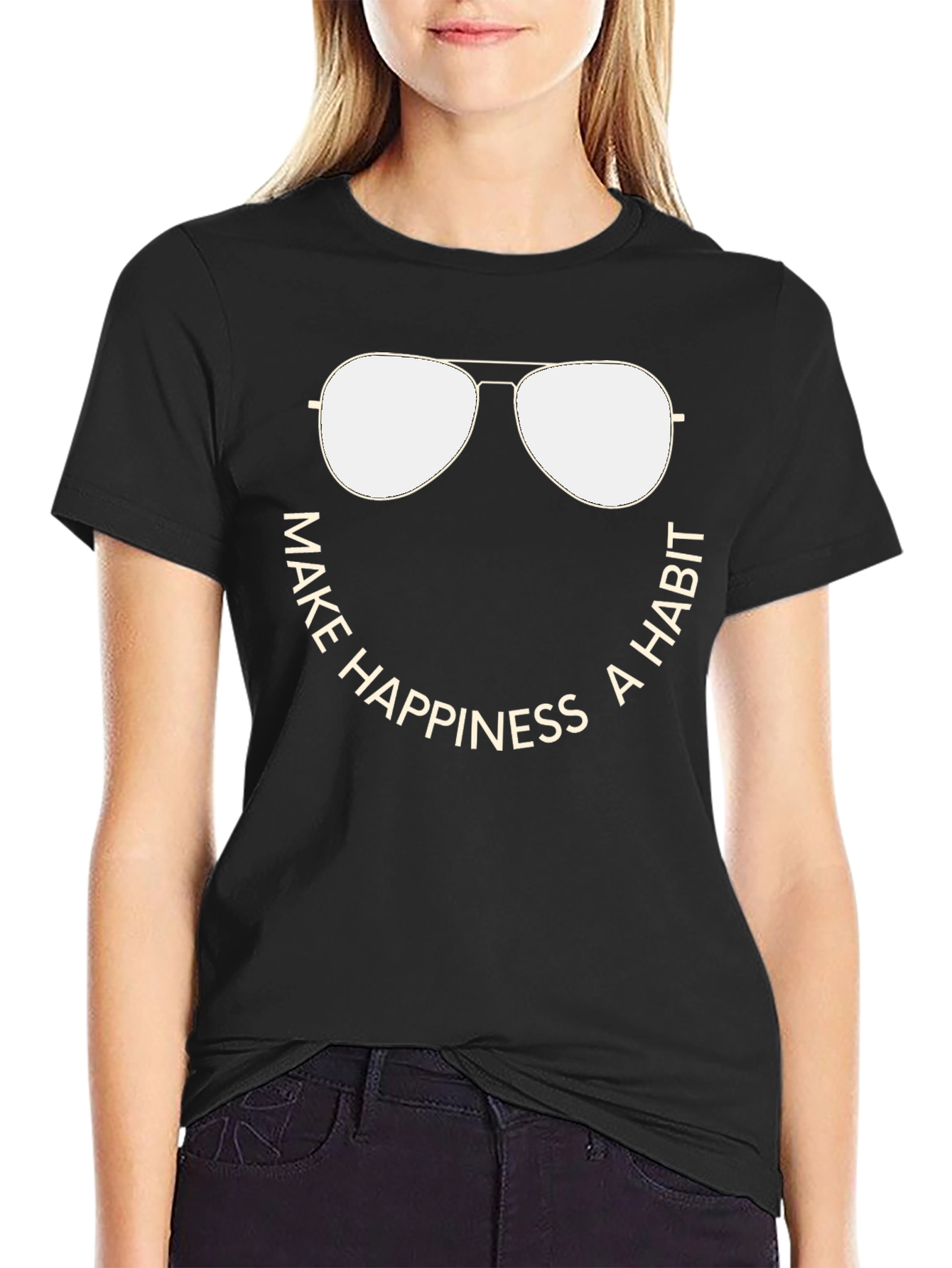 Make Happiness A Habit T-Shirt