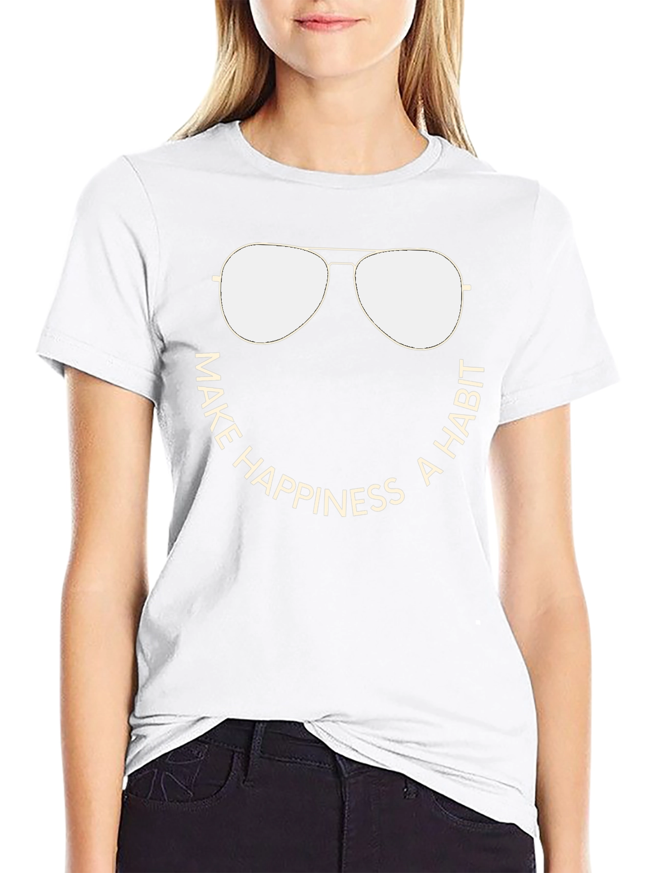 Make Happiness A Habit T-Shirt