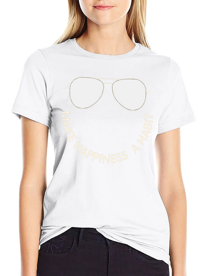 Make Happiness A Habit T-Shirt