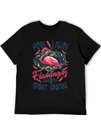 Pink Lawn Flamingos T-Shirt