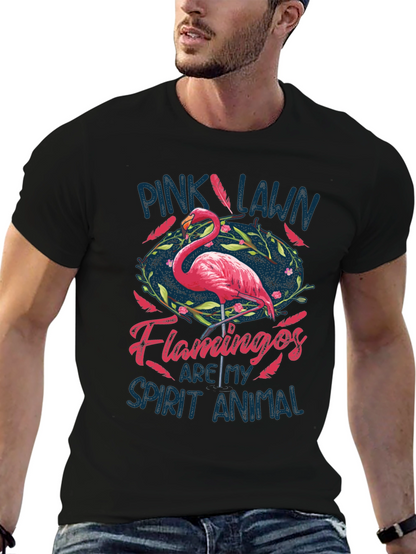 Pink Lawn Flamingos T-Shirt
