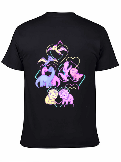 Dino Love T-Shirt - Cute Dinosaur Graphic Tee