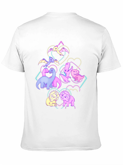 Dino Love T-Shirt - Cute Dinosaur Graphic Tee