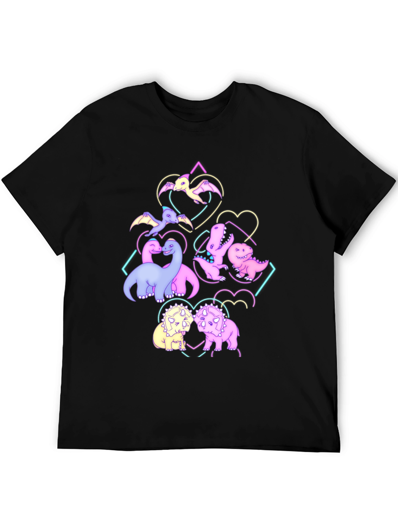 Dino Love T-Shirt - Cute Dinosaur Graphic Tee