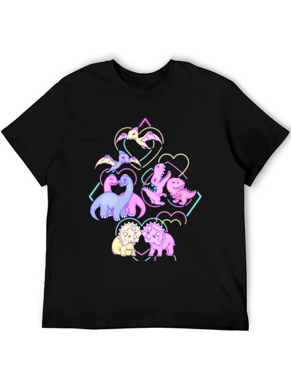 Dino Love T-Shirt - Cute Dinosaur Graphic Tee