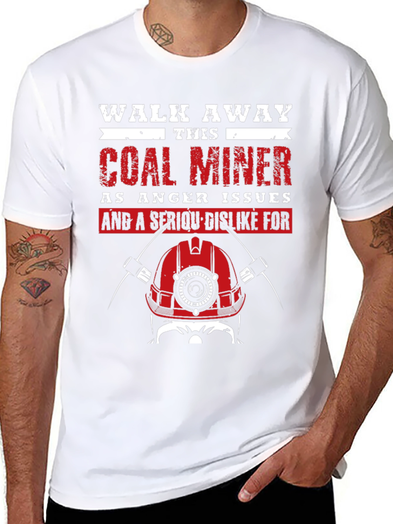 Coal Miner T-Shirt - Walk Away