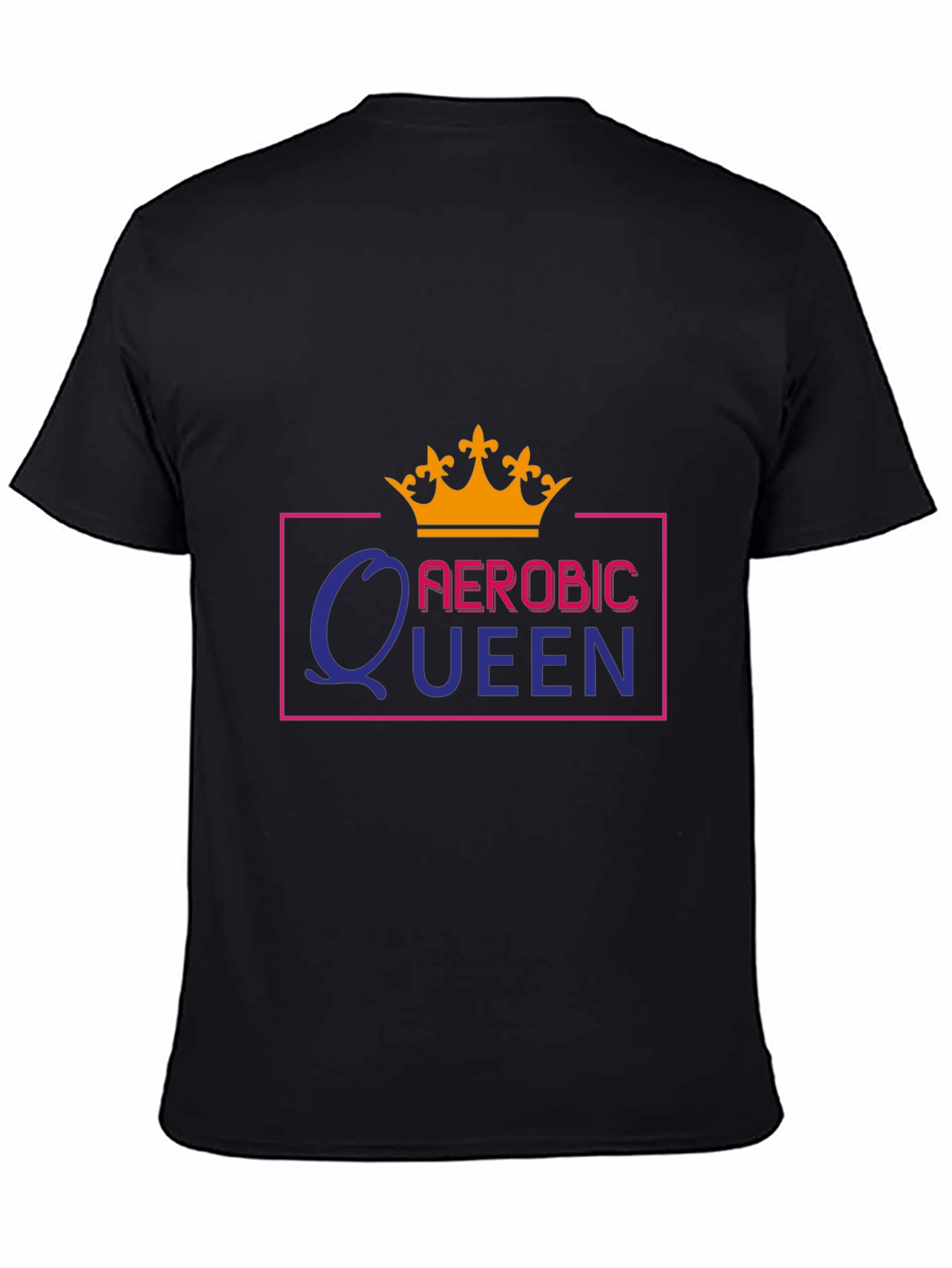 Aerobic Queen Graphic Tee - Fitness Fashion