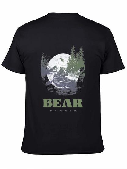 Bear Paddle T-Shirt - Nature Design