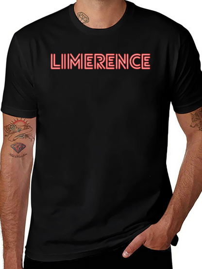 Limerence Graphic Tee - Black Casual T-Shirt