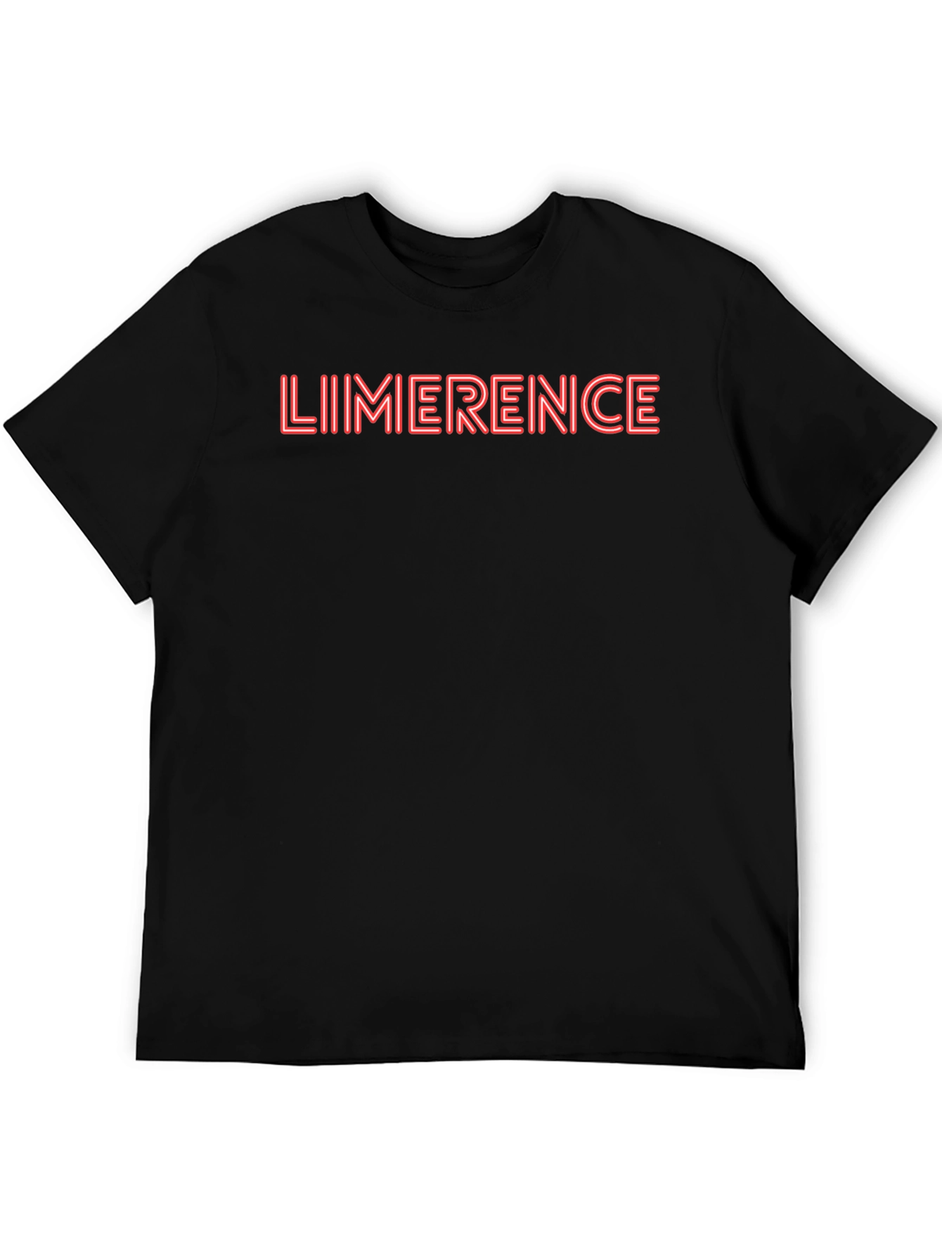 Limerence Graphic Tee - Black Casual T-Shirt