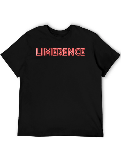 Limerence Graphic Tee - Black Casual T-Shirt