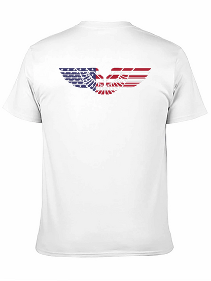 American Flag Wings T-Shirt - Patriotic Design