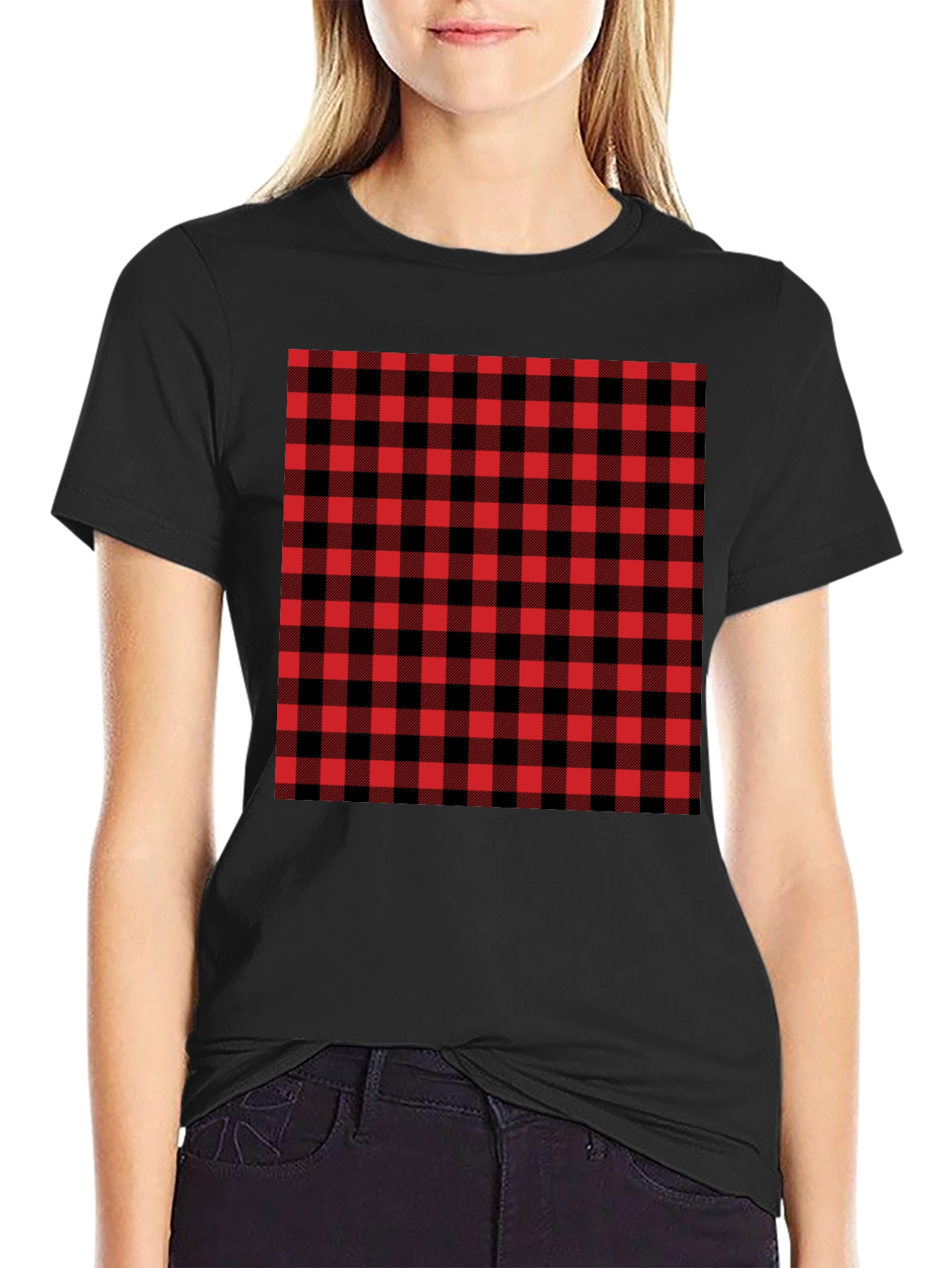 Buffalo Plaid Tee - Classic Lumberjack Style