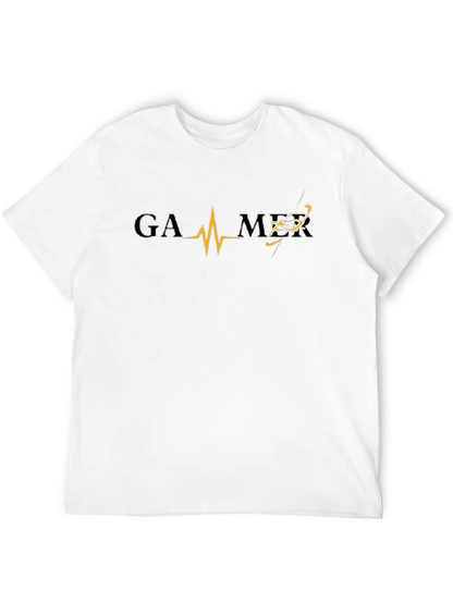 Gamer Heartbeat T-Shirt - Black Gaming Tee