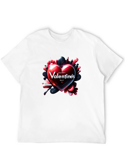 Valentines Day Heart Graphic T-Shirt