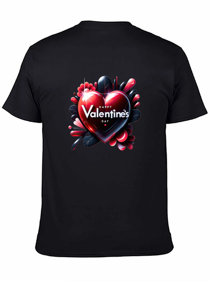 Valentines Day Heart Graphic T-Shirt