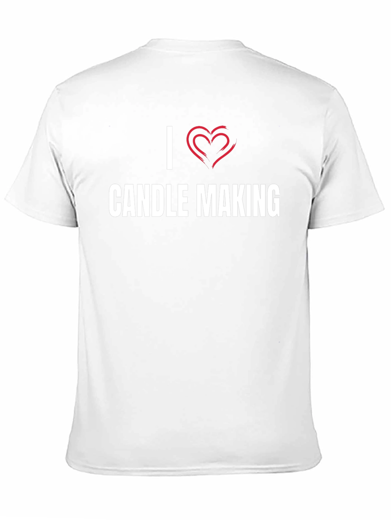 I Heart Candle Making T-Shirt - Black