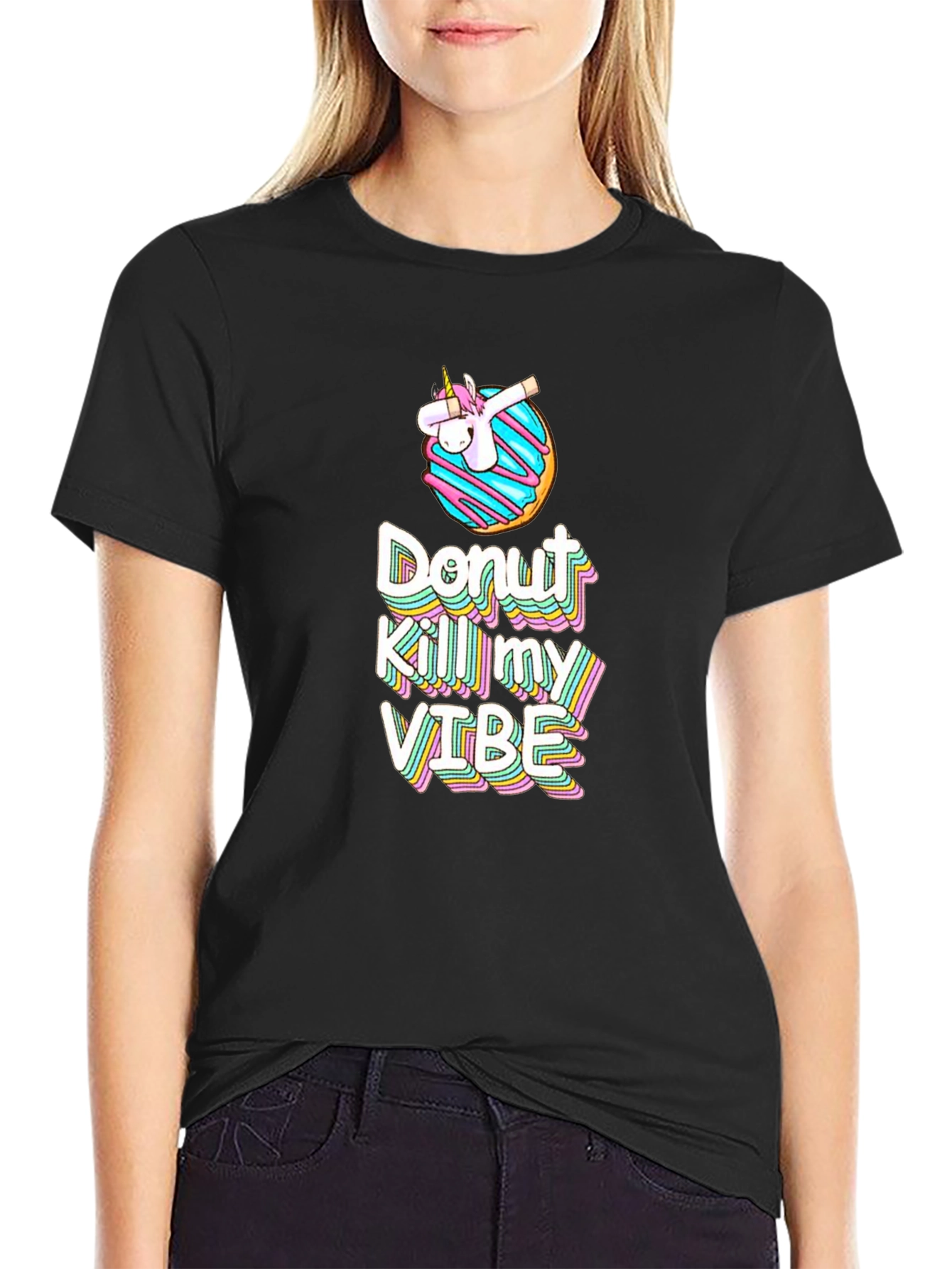 Donut Kill My Vibe Graphic Tee
