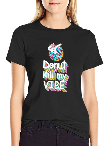 Donut Kill My Vibe Graphic Tee