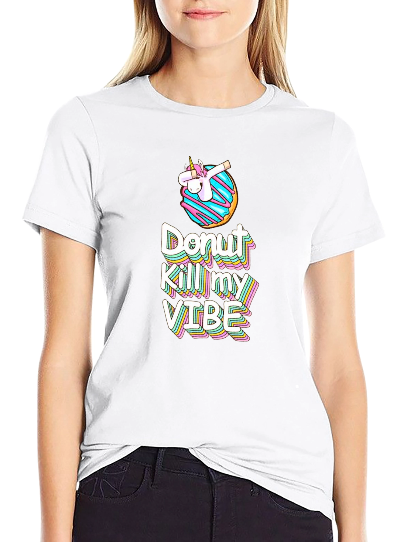 Donut Kill My Vibe Graphic Tee