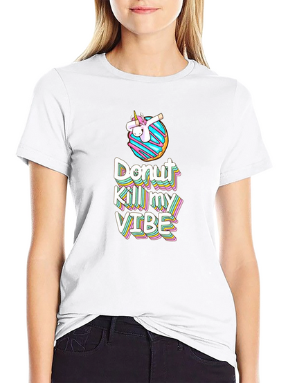 Donut Kill My Vibe Graphic Tee