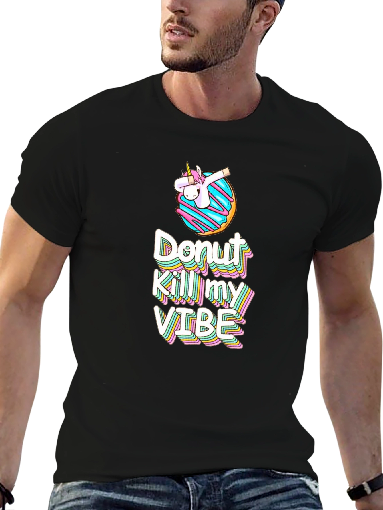 Donut Kill My Vibe Graphic Tee