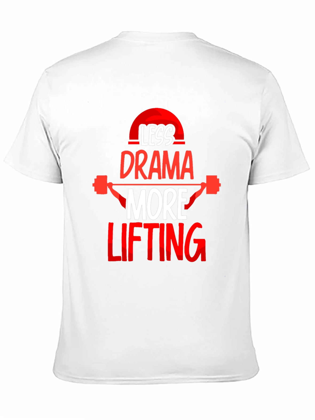 Less Drama More Lifting Black T-Shirt