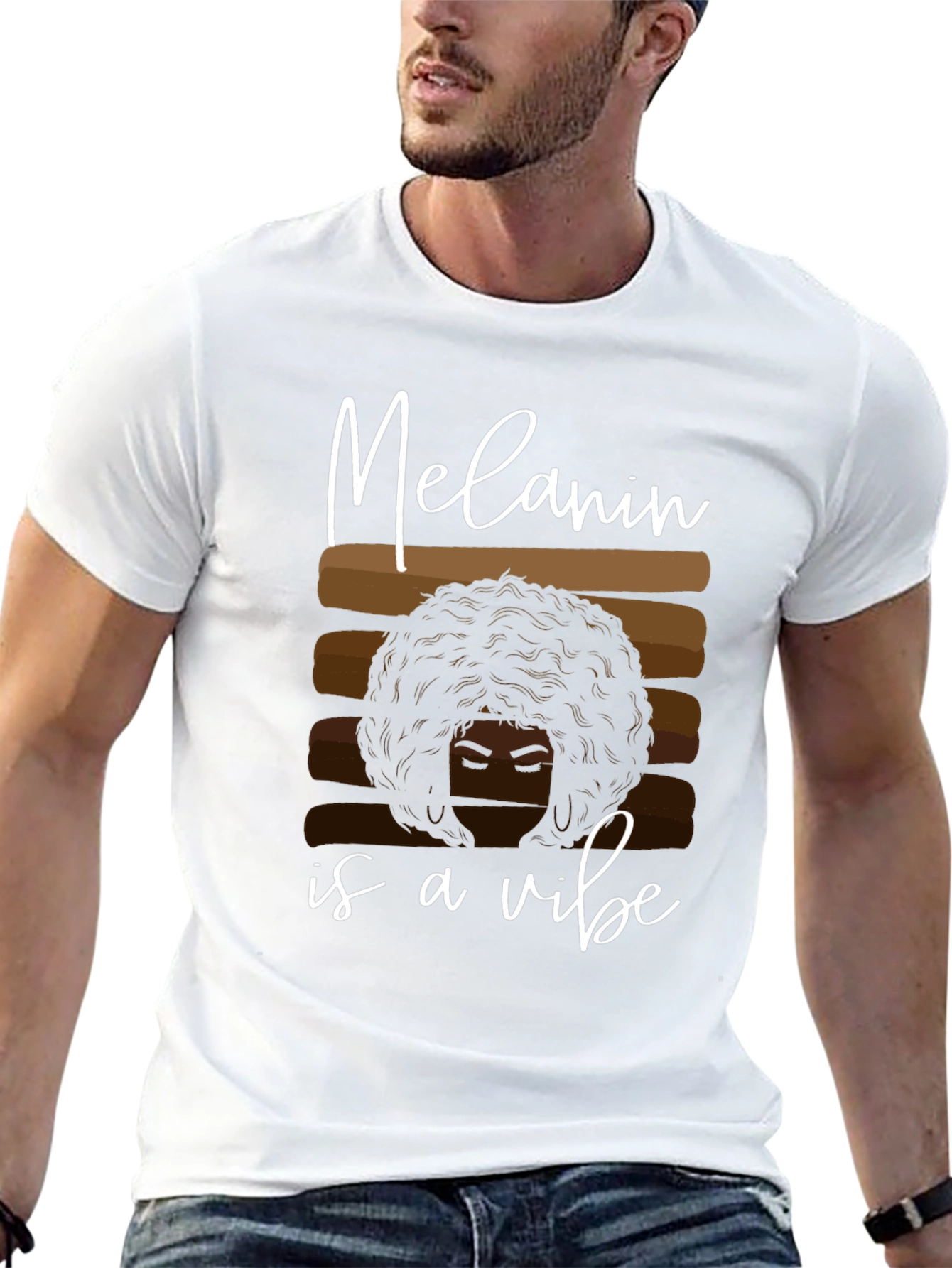 Melanin Is A Vibe Graphic Tee