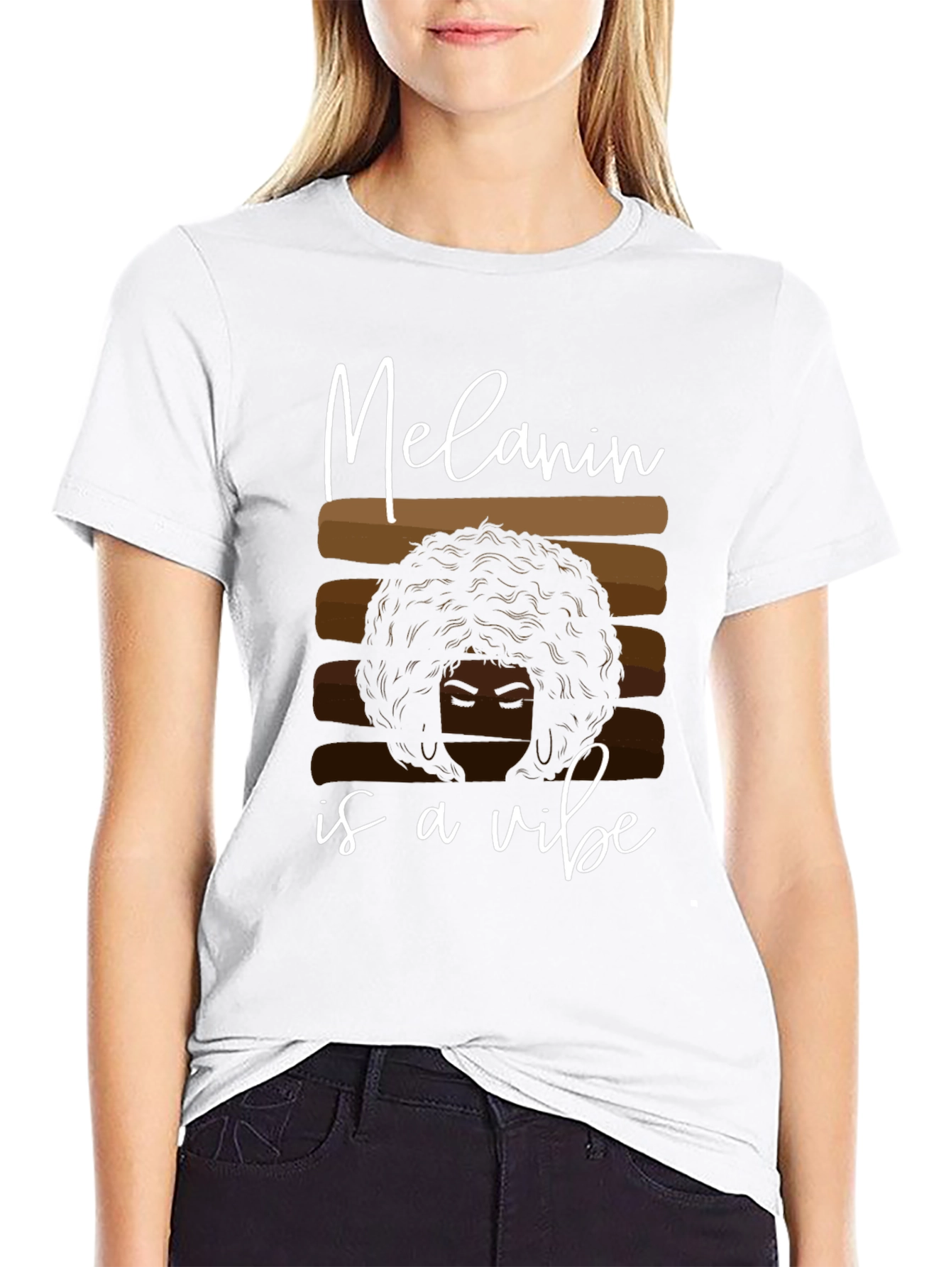 Melanin Is A Vibe Graphic Tee