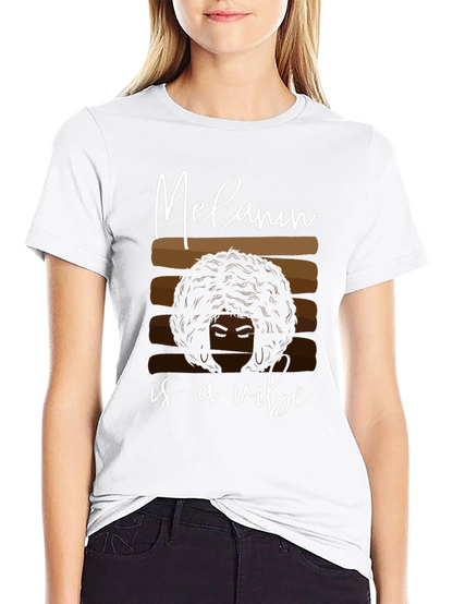 Melanin Is A Vibe Graphic Tee
