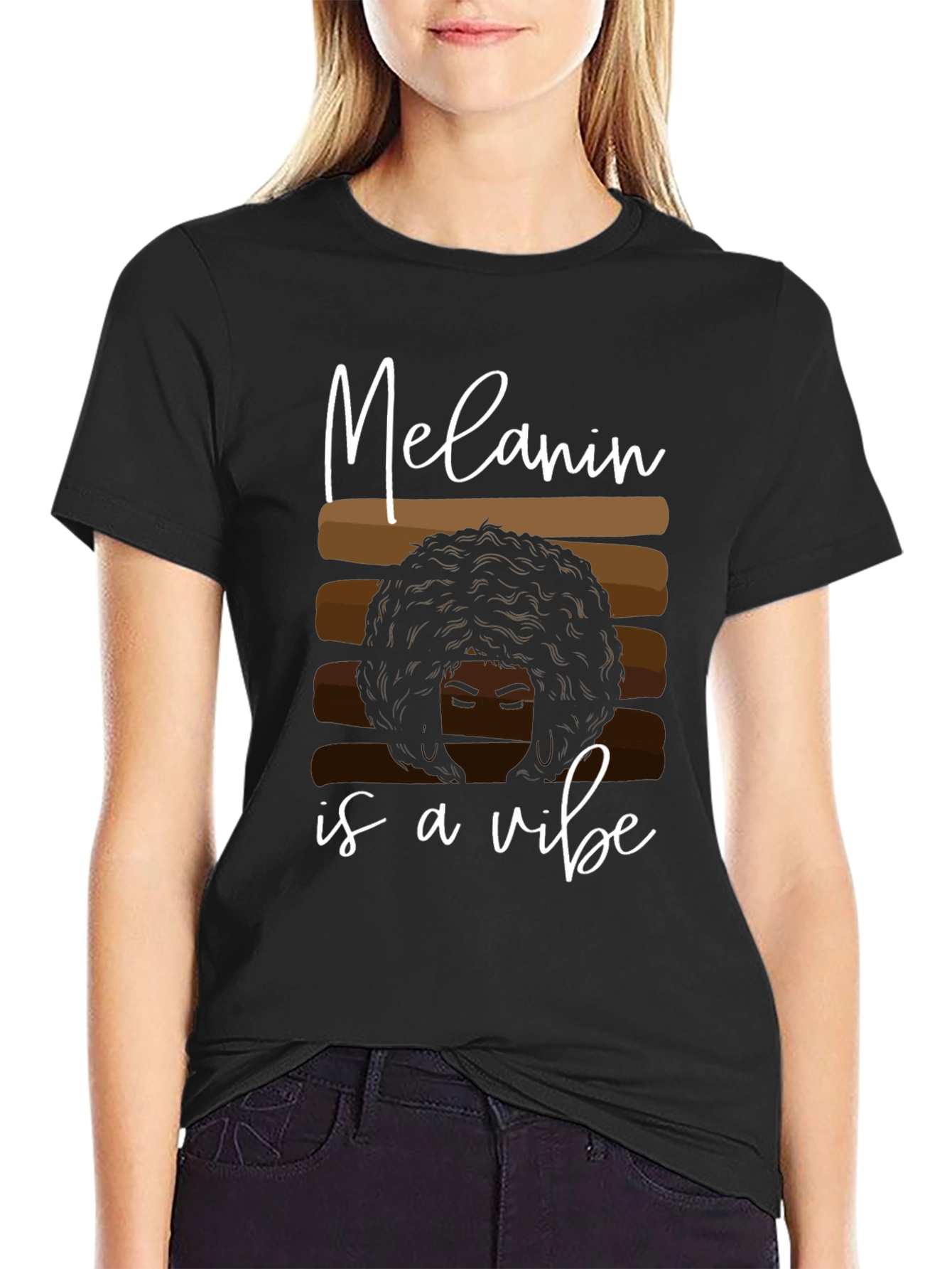 Melanin Is A Vibe Graphic Tee