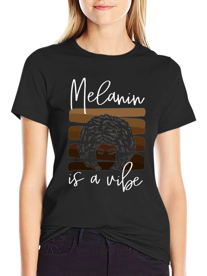 Melanin Is A Vibe Graphic Tee