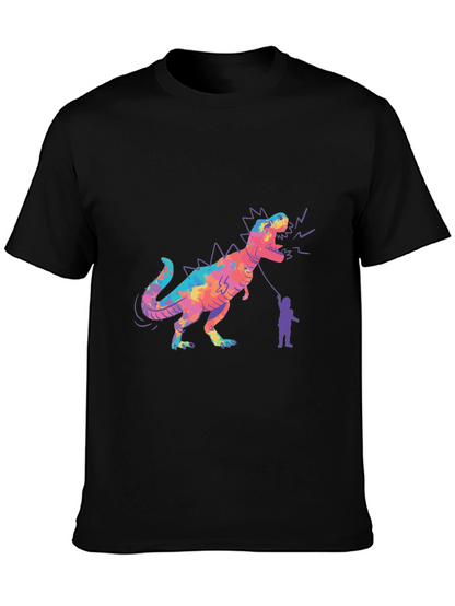 Dinosaur T-Shirt - Unique Graphic Tee for Men