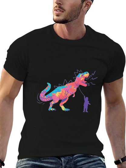 Dinosaur T-Shirt - Unique Graphic Tee for Men