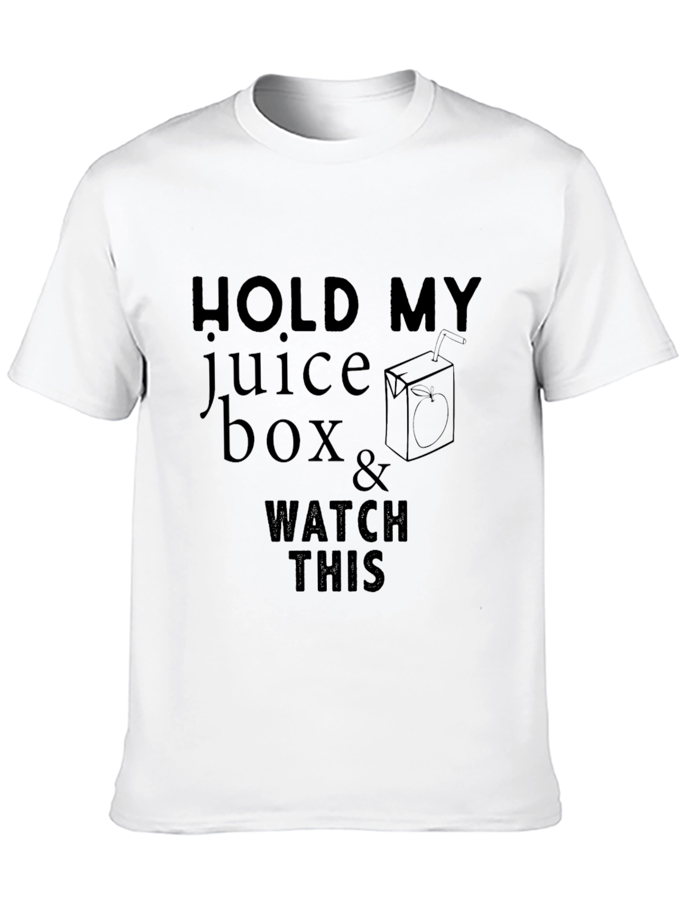 Hold My Juice Box Mens Graphic Tee