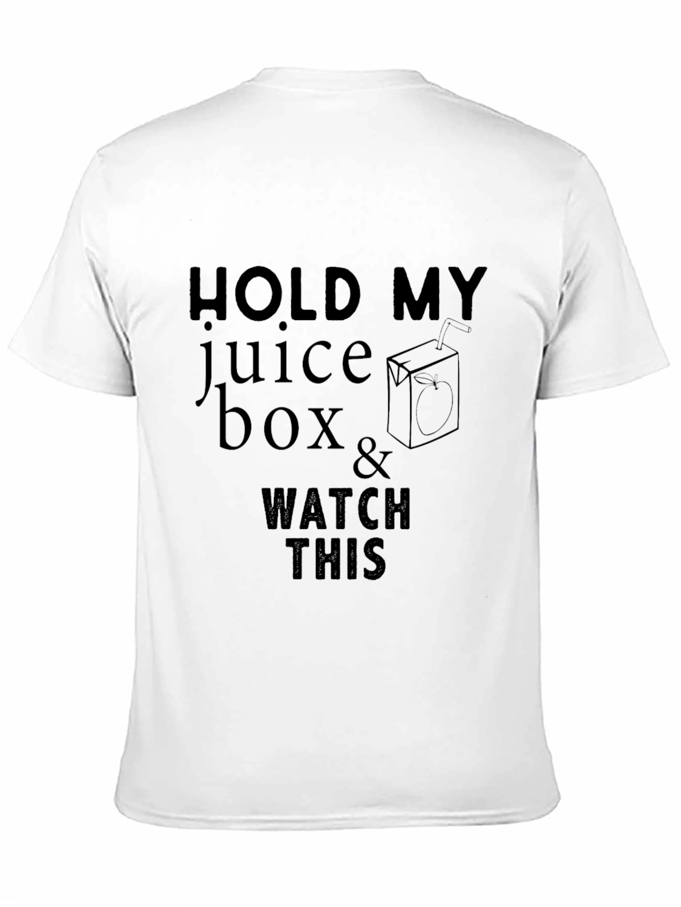 Hold My Juice Box Mens Graphic Tee