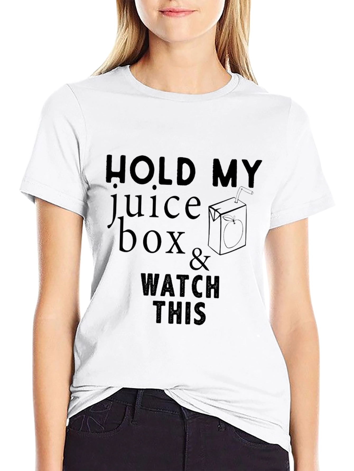 Hold My Juice Box Mens Graphic Tee