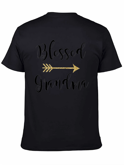 Blessed Grandma T-Shirt - Cute Graphic Tee