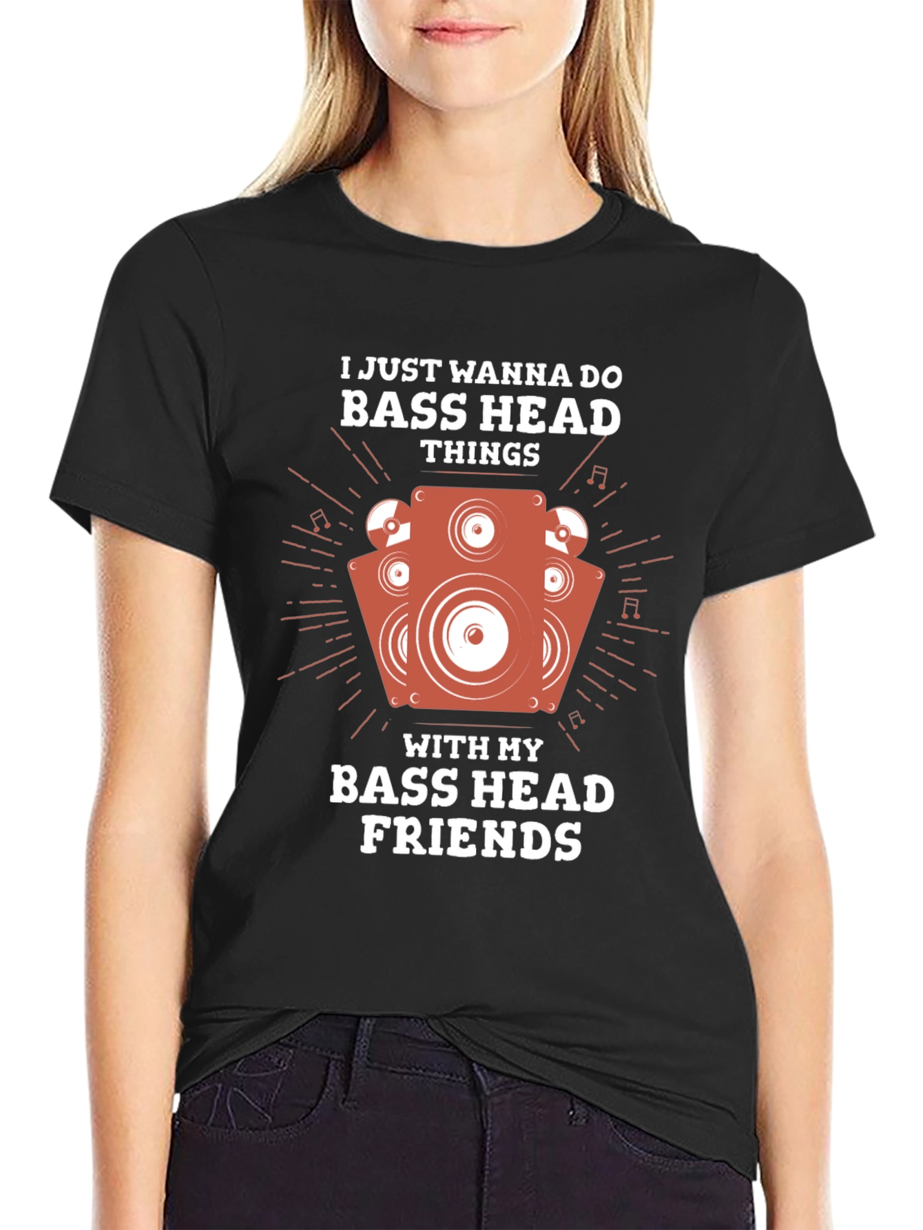 Bass Head T-Shirt - Music Lover Apparel