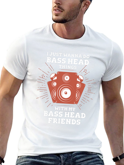 Bass Head T-Shirt - Music Lover Apparel